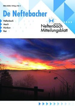 De Neftebacher Neftenbach Mitteilungsblatt Gemeinde Neftenbach