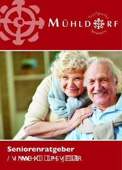 Seniorenratgeber Kreisstadt Mühldorf a. Inn - Stadt Mühldorf