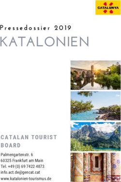 KATALONIEN - CATALAN TOURIST BOARD Palmengartenstr. 6 60325 Frankfurt am Main Tel. +49 (0) 69 7422 4873 ...