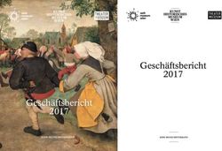 Gesch&auml;ftsbericht 2017 Gesch&auml;ftsbericht 2017 - KHM-MUSEUMSVERBAND - Kunsthistorisches ...