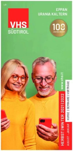 EPPAN URANIA KALTERN - Volkshochschule Südtirol