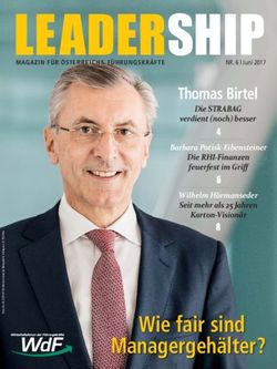 LEADERSHIP - Wirtschaftsforum der ...