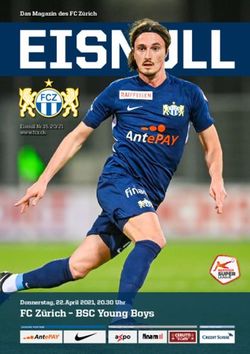 FC Zürich - BSC Young Boys - Donnerstag, 22. April 2021, 20.30 Uhr - Das Magazin des FC Zürich - FCZ