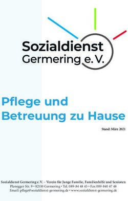 Pflege und Betreuung zu Hause - Sozialdienst Germering eV