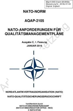 NATO-NORM AQAP-2105 NATO-ANFORDERUNGEN FÜR QUALITÄTSMANAGEMENTPLÄNE ...