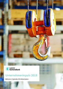 Unternehmerimpuls 2018 - Mittwoch, 5. September 2018, Messe Luzern - LUKB