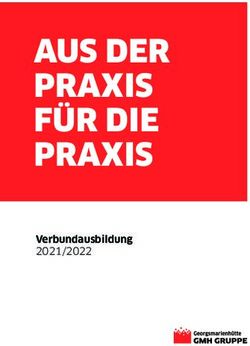 AUS DER PRAXIS F&Uuml;R DIE PRAXIS - Verbundausbildung 2021/2022 - GMH Gruppe