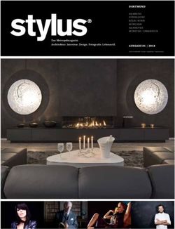 DORTMUND AUSGABE 01 | 2018 - Das Metropolmagazin. Architektur. Interieur. Design. Fotografie. Lebensstil.
