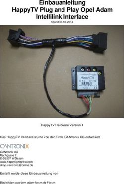 Einbauanleitung HappyTV Plug and Play Opel Adam Intellilink Interface