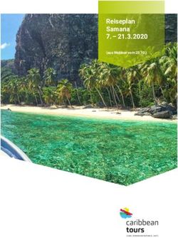 Reiseplan Samana 7 21.3.2020 - (aus Webinar vom 23.10.) - Caribbean Tours
