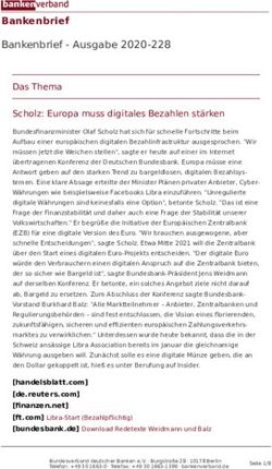 Bankenbrief Bankenbrief - Ausgabe 2020-228 - Das Thema Scholz: Europa muss digitales Bezahlen st&auml;rken - Bundesverband deutscher ...