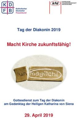 Macht Kirche zukunftsf&auml;hig! - April 2019 - Tag der Diakonin 2019 - kfd Bundesverband
