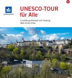 UNESCO-TOUR für Alle Luxemburg-Altstadt und Festung, Welt-Kultur-Erbe - DE - VDL.lu