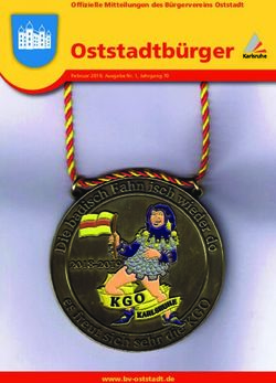 Oststadtb&uuml;rger Offizielle Mitteilungen des B&uuml;rgervereins Oststadt - www.bv-oststadt.de - KA-News