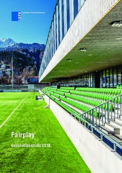 Fairplay Gesch&auml;ftsbericht 2018 - Luzerner Pensionskasse