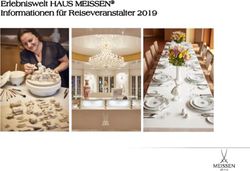 Erlebniswelt HAUS MEISSEN Informationen f&uuml;r Reiseveranstalter 2019 - Gruppenreise-Navi