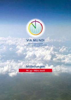 VIA MUNDI Mitteilungen - Nr. 34 - März 2008 Interessengemeinschaft für transzendenzoffene Wissenschaft