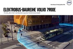 Elektrobus-Baureihe Volvo 7900E - F&uuml;r die "Zero City", die Realisierung einer Nullemissionsstadt