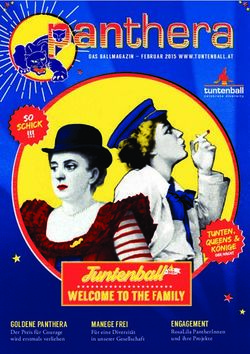 ENGAGEMENT ROSALILA PANTHERINNEN UND IHRE PROJEKTE - GOLDENE PANTHERA - TUNTENBALL