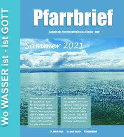 Pfarrbrief - PG Lindau Insel