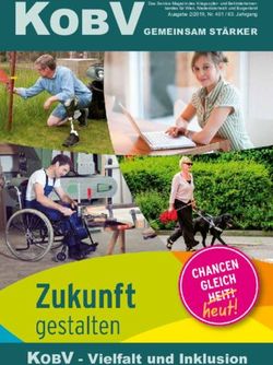 KobVGEMEINSAM ST&Auml;RKER - KOBV - Vielfalt und Inklusion - Ausgabe 2/2019, Nr. 401 / 63. Jahrgang - Gemeinsam st&auml;rker 2/2019
