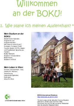 Willkommen an der BOKU! - Wie plane ich meinen Aufenthalt?