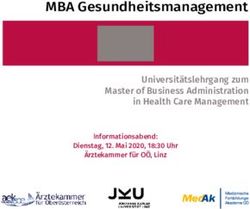 MBA Gesundheitsmanagement - Universit&auml;tslehrgang zum Master of Business Administration in Health Care Management - MedAk Linz/O&Ouml;/&Ouml;sterreich