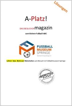 A Platz DAS BESUCHER magazin zum kleinen Fußball ABC Fußballmuseum