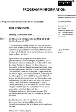 PROGRAMMINFORMATION - MDR.de