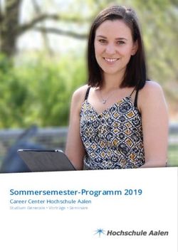 Sommersemester-Programm 2019 - Career Center Hochschule Aalen Studium Generale Vortr&auml;ge Seminare