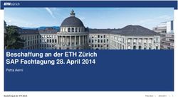 Beschaffung an der ETH Z&uuml;rich SAP Fachtagung 28. April 2014 - Petra Aerni