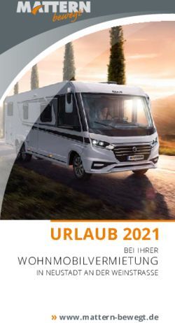 URLAUB 2021 WOHNMOBILVERMIETUNG BEI IHRER - " www.mattern-bewegt.de - Mattern Autovermietung