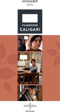 NOVEMBER 2020 - Landeshauptstadt ...