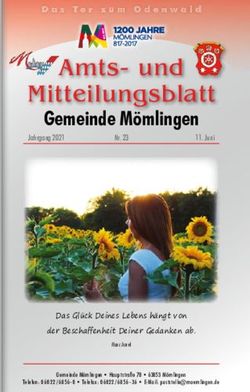 Amts- und Mitteilungsblatt - Gemeinde Mömlingen - Gemeinde Mömlingen