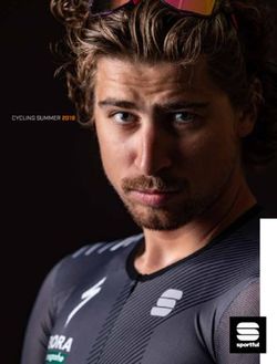 CYCLING SUMMER 2019 - CUAG Sports AG