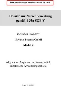 Dossier zur Nutzenbewertung gem&auml;&szlig; 35a SGB V - Modul 2 Inclisiran (Leqvio) - Dossier zur Nutzenbewertung ...