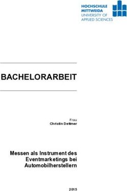 BACHELORARBEIT - Messen als Instrument des Eventmarketings bei Automobilherstellern - Hochschule Mittweida
