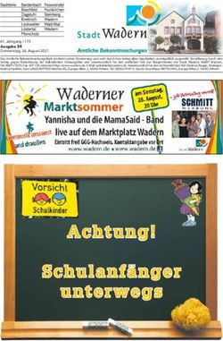 Achtung! Schulanf&auml;nger unterwegs - Stadt Wadern