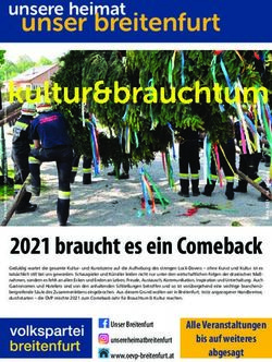 2021 braucht es ein Comeback - unser breitenfurt