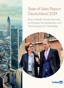 State of Sales Report Deutschland 2019 - Eine LinkedIn Studie &uuml;ber die wichtigsten Kompetenzen und Technologien f&uuml;r Vertriebler - GML