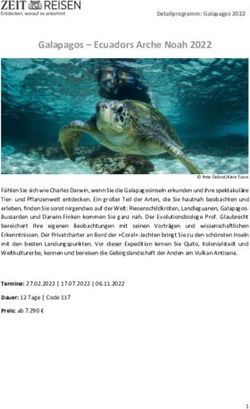 Galapagos - Ecuadors Arche Noah 2022 - ZEIT Reisen