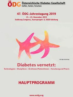 Diabetes vernetzt: HAUPTPROGRAMM - &Ouml;DG-Jahrestagung 2019 - &Ouml;sterreichische Diabetes ...