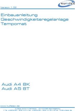 Einbauanleitung Geschwindigkeitsregelanlage Tempomat - Audi A4 8K Audi A5 8T - Version 1.02 - www.kufatec.de