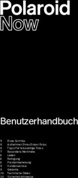Benutzerhandbuch - Polaroid Support