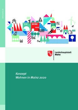 Konzept Wohnen in Mainz 2020 - Landeshauptstadt Mainz