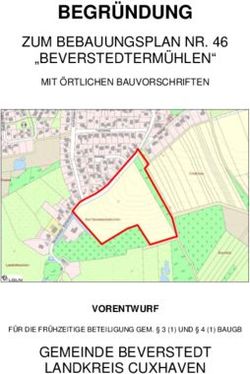 BEGR&Uuml;NDUNG ZUM BEBAUUNGSPLAN NR. 46 "BEVERSTEDTERM&Uuml;HLEN" - GEMEINDE BEVERSTEDT LANDKREIS CUXHAVEN - Gemeinde ...
