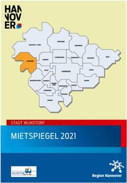 MIETSPIEGEL 2021 STADT WUNSTORF