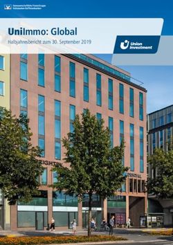 UniImmo: Global Halbjahresbericht zum 30. September 2019