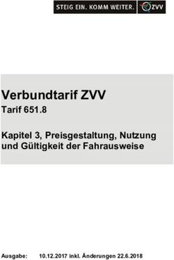Verbundtarif ZVV Tarif 651.8 Kapitel 3, Preisgestaltung, Nutzung und Gültigkeit der Fahrausweise