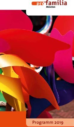 Programm 2019 - Pro Familia